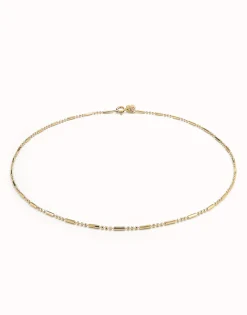 Cadena bañada en oro 18k