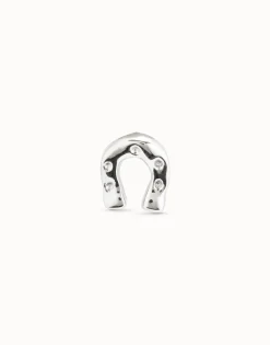 Piercing bañado en plata de ley de herradura