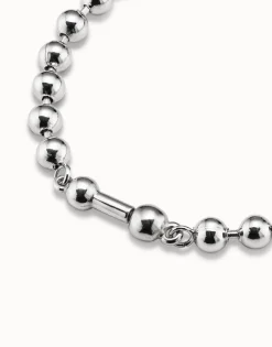 Pulsera de cadena bañada en plata de ley